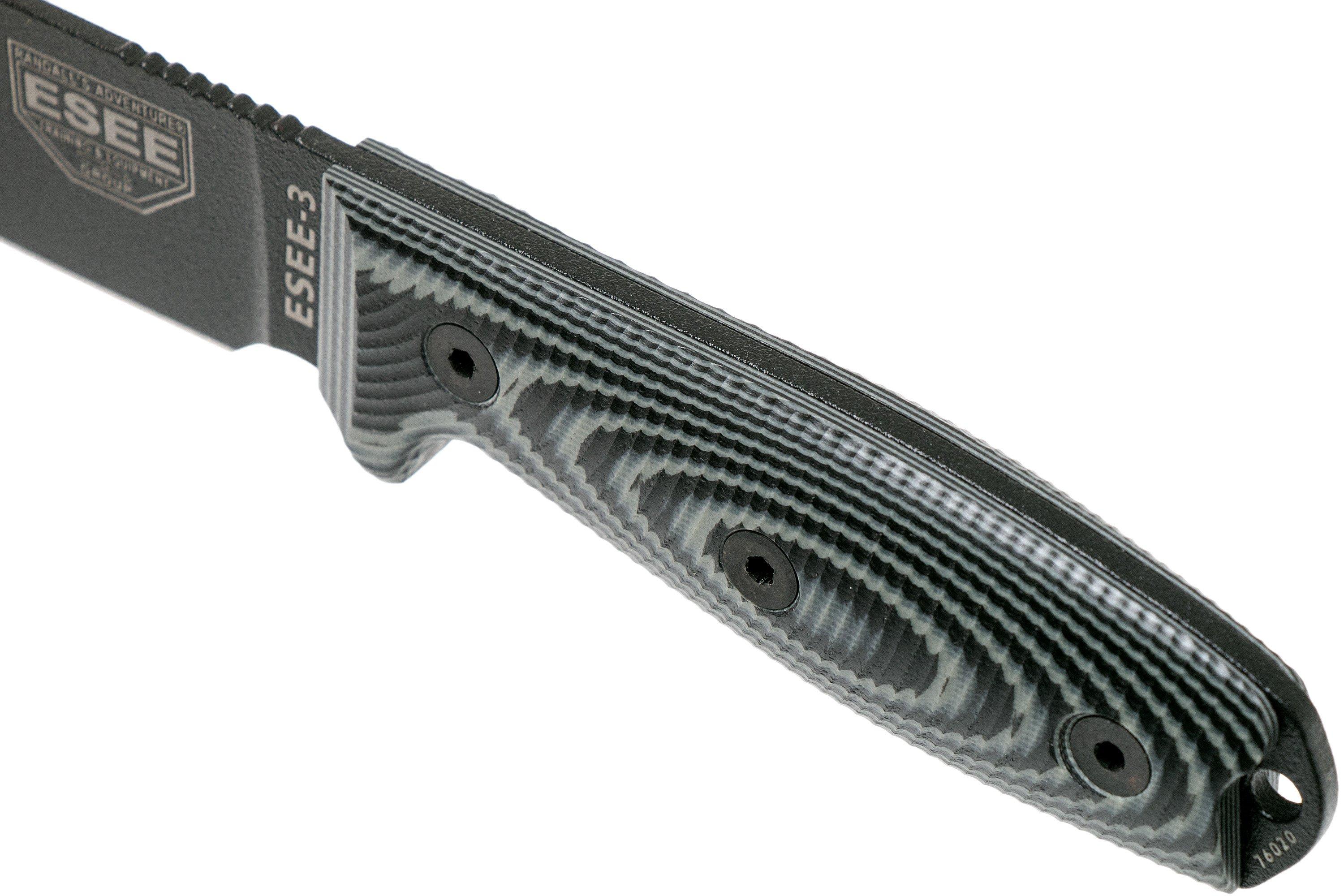 ESEE ESEE-6, Lama Liscia ESEE-6P-OD - Coltelli da sopravvivenza