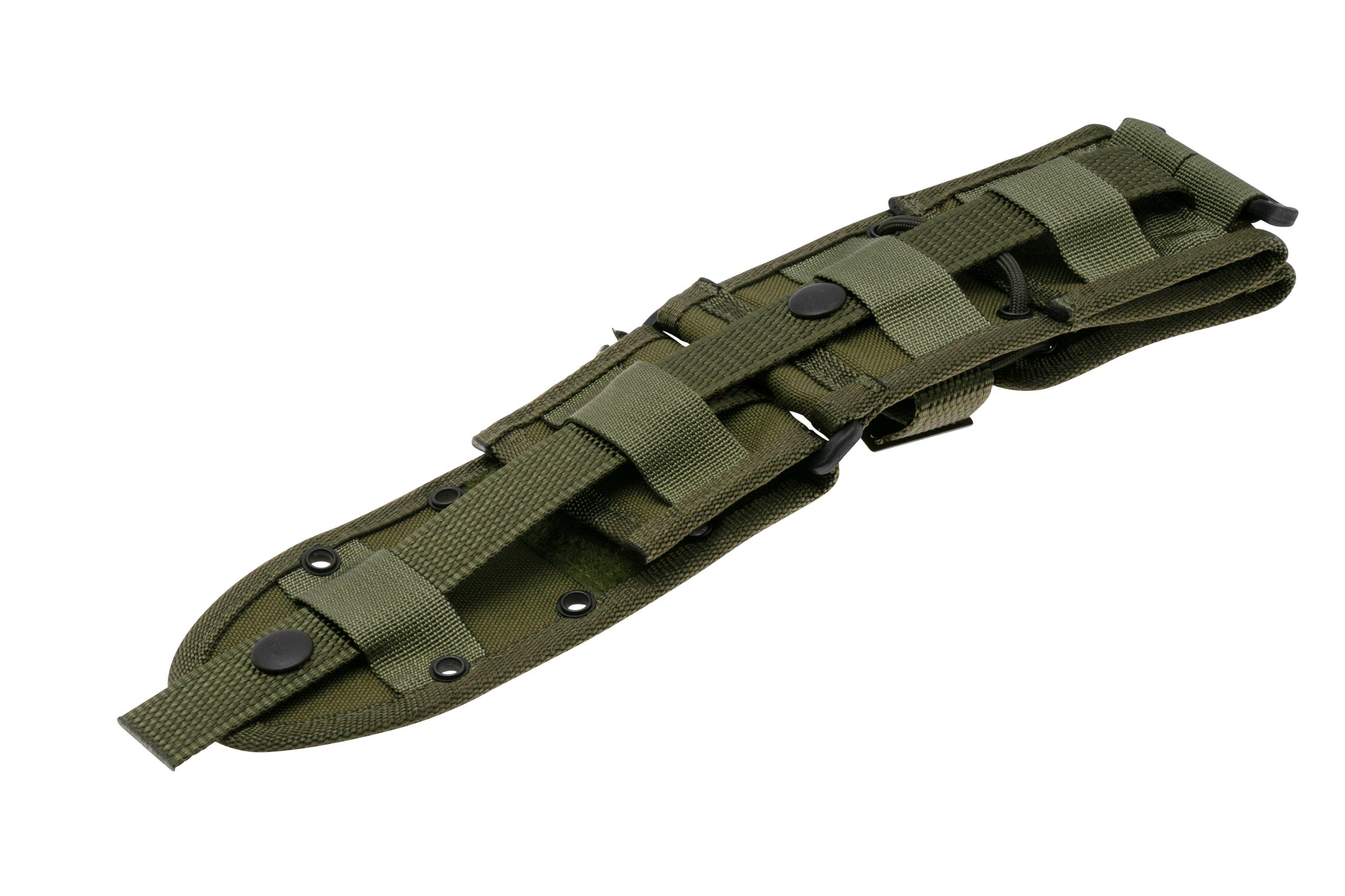 ESEE Knives Molle Back Attachment – Adapter Für 5P Und 6P Messer, Grün