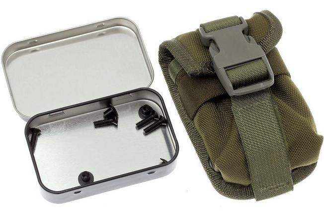 ESEE Tin Pouch MOLLE-compatible, OD-Green  Advantageously shopping at