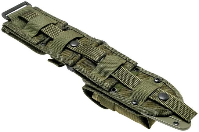 ESEE model 6 sheath with MOLLE-back, Pouch, MBSP-OD OD Green