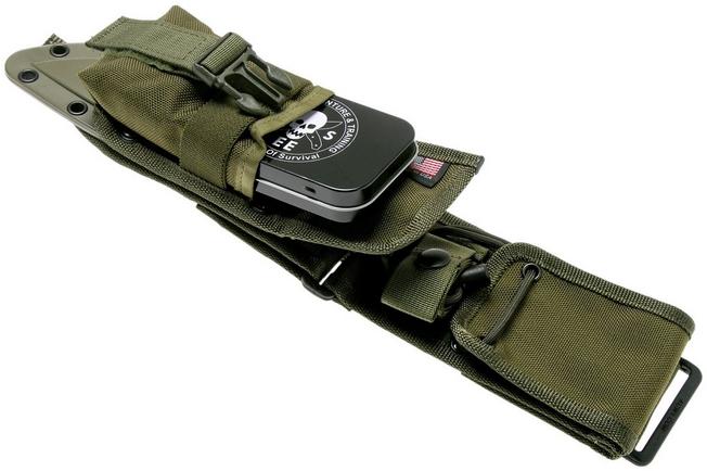 ESEE Tin Pouch MOLLE-compatible, OD-Green  Advantageously shopping at