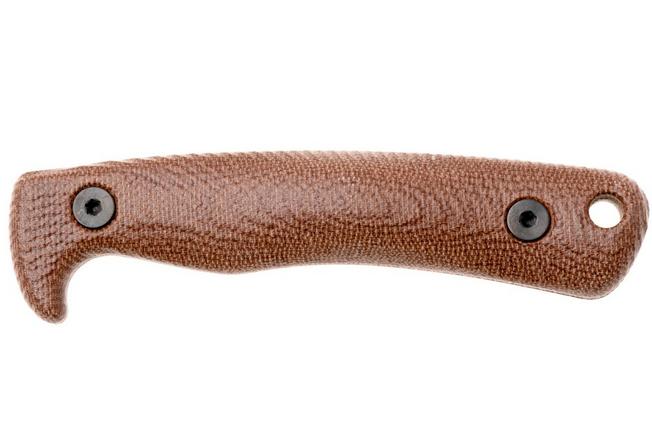 Afbeelding voor ESEE AGK scales EE-AGK-3D-018, 3D Brown Micarta, greepschalen