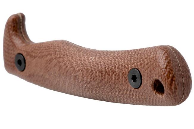 Afbeelding voor ESEE AGK scales EE-AGK-3D-018, 3D Brown Micarta, greepschalen