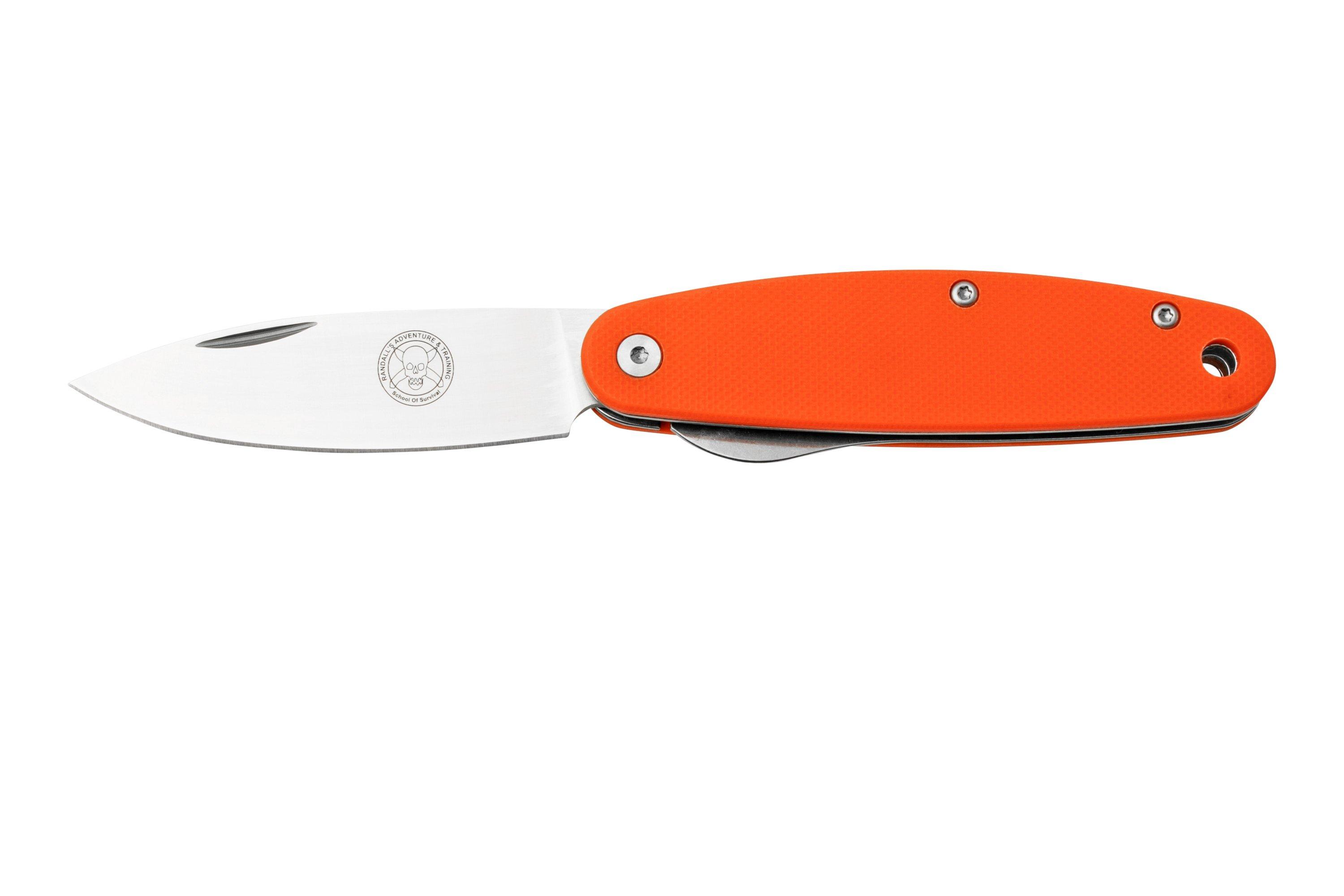 ESEE Churp EECH04 D2, Orange Micarta pocket knife Advantageously