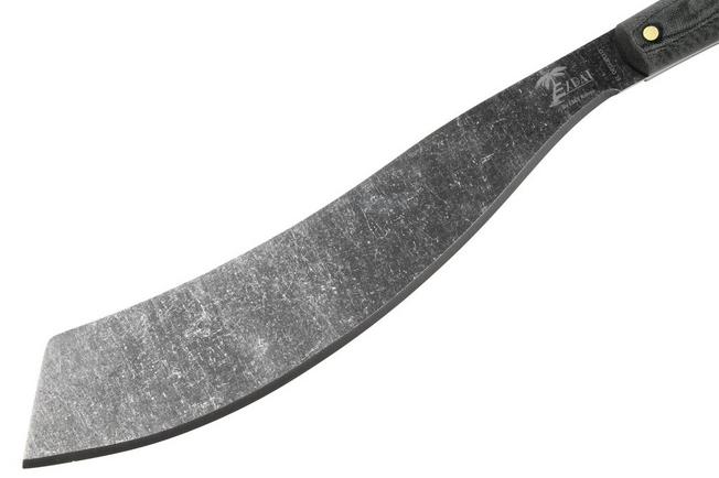 Afbeelding voor ESEE Knives El Deguello Expat Knives Machete 1075 Carbon, Micarta, kapmes met canvas schede