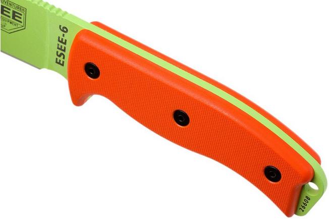 Bild für ESEE Model 6 Venom Green 6P-VG Survivalmesser inkl. Scheide + Gürtelclip