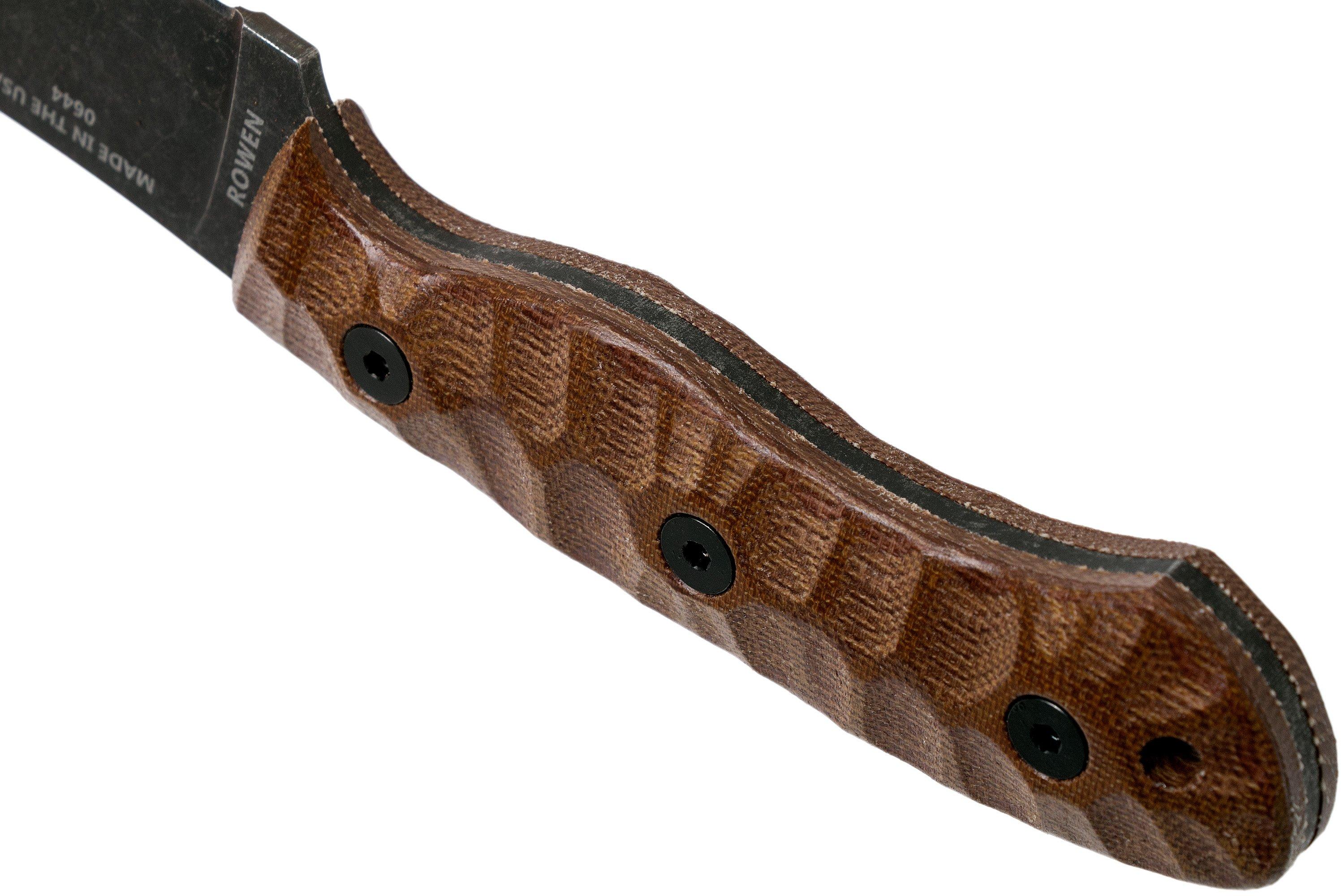 ESEE JG5 CampLore outdoor knife, James Gibson design Advantageously