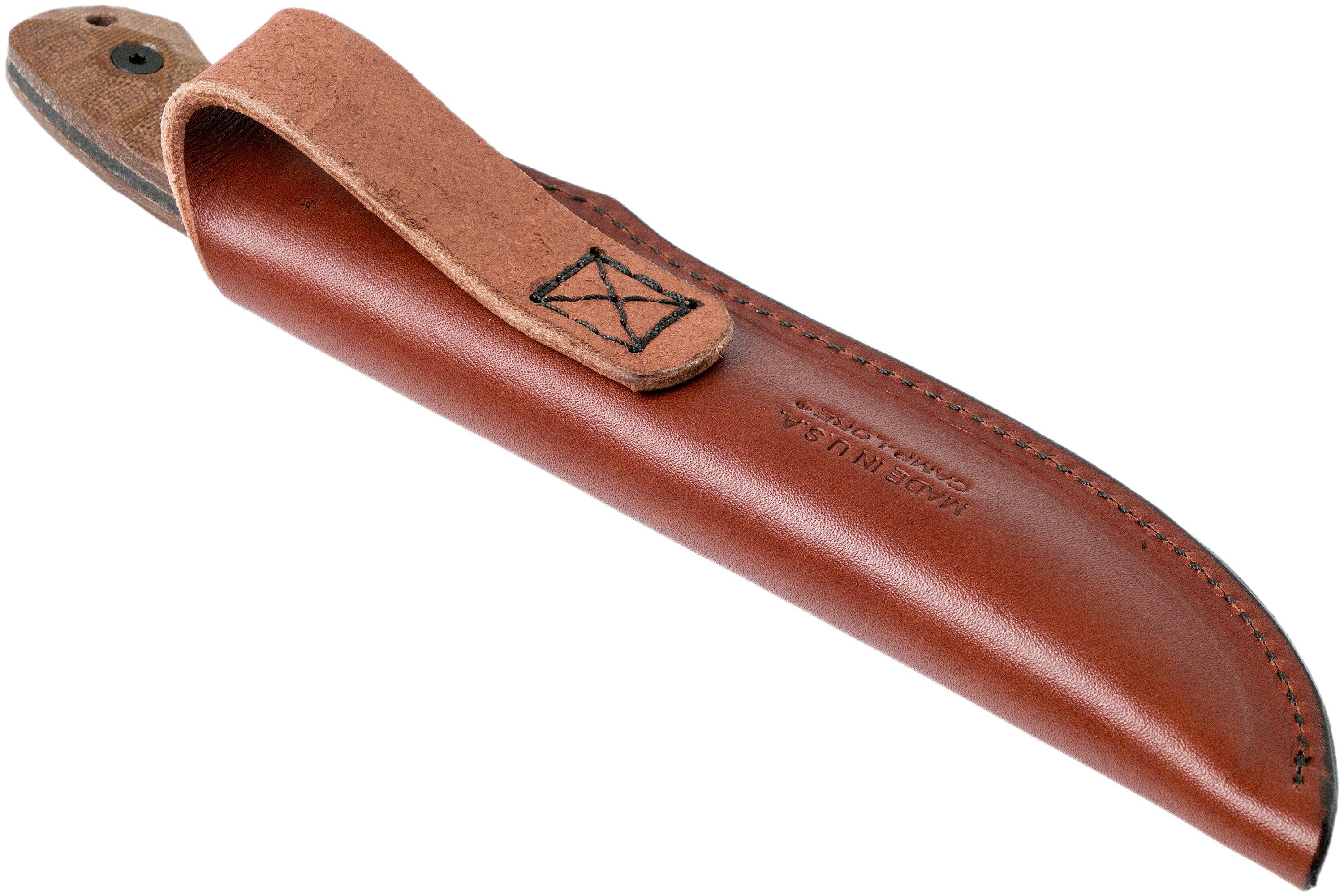 ESEE JG5 CampLore outdoor knife, James Gibson design Advantageously