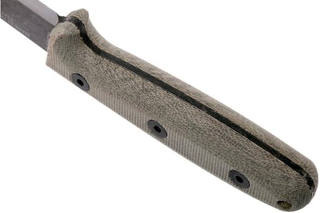 Afbeelding voor ESEE RB3-JRE Bolieu Camp-Lore, scandi grind, Bushcraft schede, Rueben Bolieu design