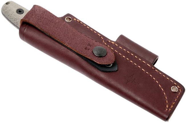 Afbeelding voor ESEE RB3-JRE Bolieu Camp-Lore, scandi grind, Bushcraft schede, Rueben Bolieu design