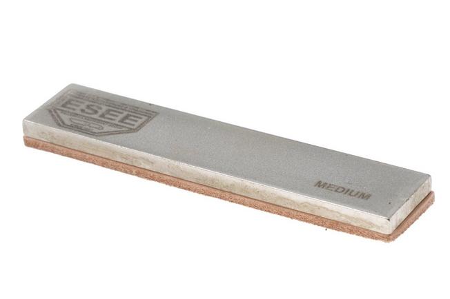 Afbeelding voor ESEE ESEE-SHARP-M Medium Diamond, slijpset met leren strop