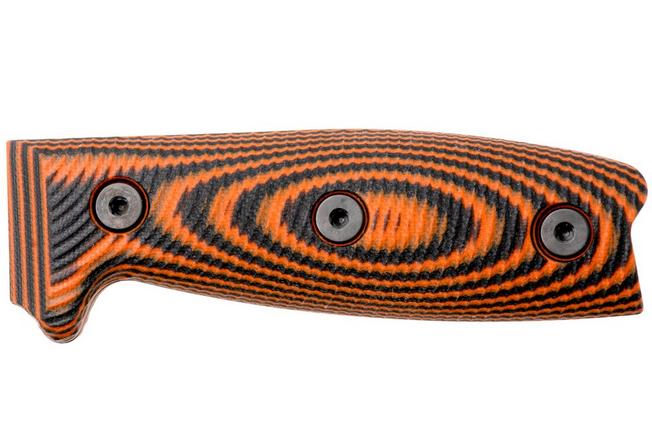 Afbeelding voor ESEE-3 scales EE-ESEE3-3D-006, 3D Orange Black G10, greepschalen