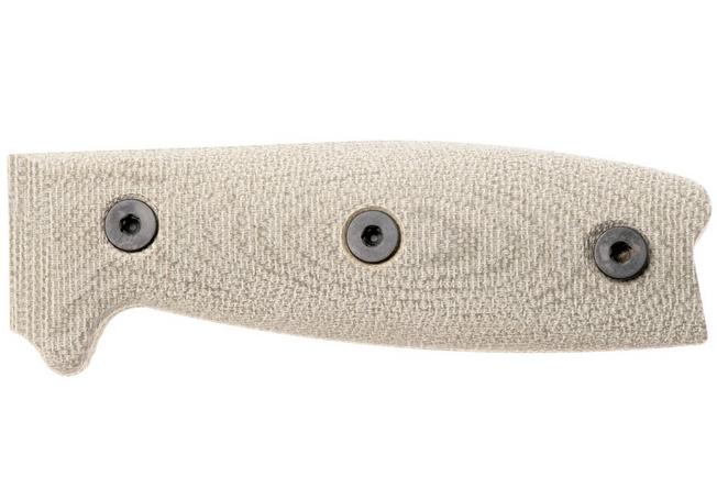 Afbeelding voor ESEE-3 scales EE-ESEE3-3D-017, 3D Green Canvas Micarta, greepschalen