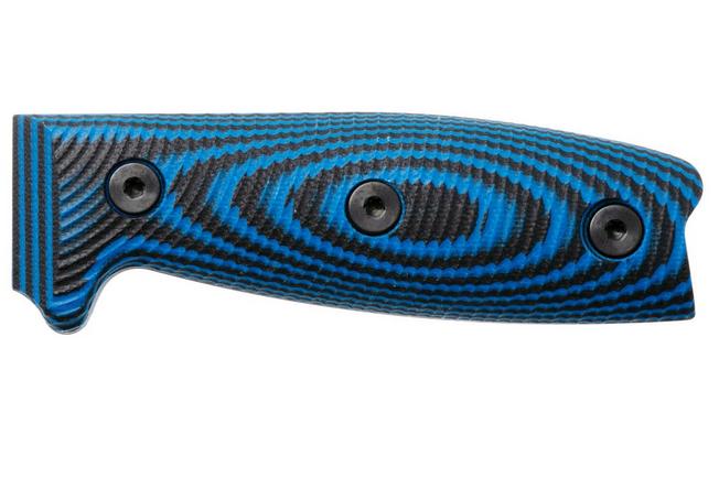 Afbeelding voor ESEE-4 scales EE-ESEE4-3D-008, 3D Blue Black G10, greepschalen