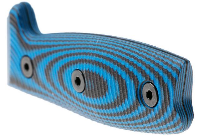 Afbeelding voor ESEE-4 scales EE-ESEE4-3D-008, 3D Blue Black G10, greepschalen