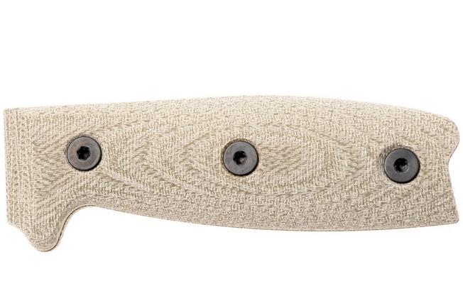 Afbeelding voor ESEE-4 scales EE-ESEE4-3D-017, 3D Green Canvas Micarta, greepschalen
