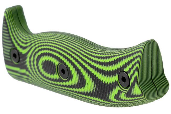 Afbeelding voor ESEE-5 scales EE-ESEE5-3D-007, 3D Neon Green Black G10, greepschalen