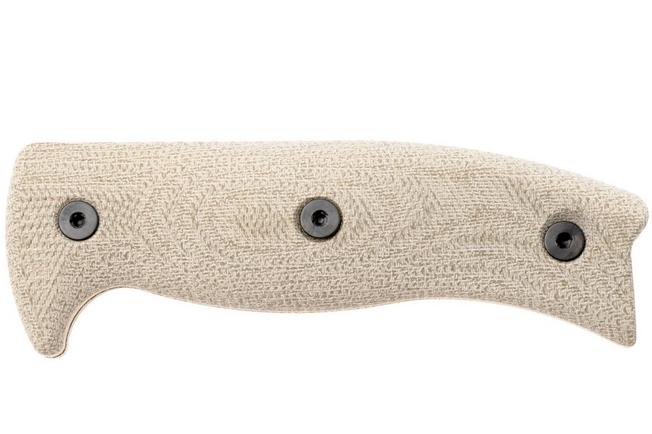 Afbeelding voor ESEE-5 scales EE-ESEE5-3D-017, 3D Green Canvas Micarta, greepschalen