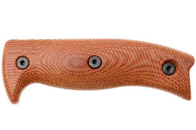 Afbeelding voor ESEE-5 scales EE-ESEE5-3D-11, 3D Natural Micarta, greepschalen