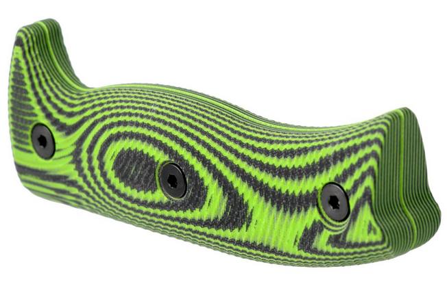 Afbeelding voor ESEE-6 scales EE-ESEE6-3D-007, 3D Neon Green Black G10, greepschalen