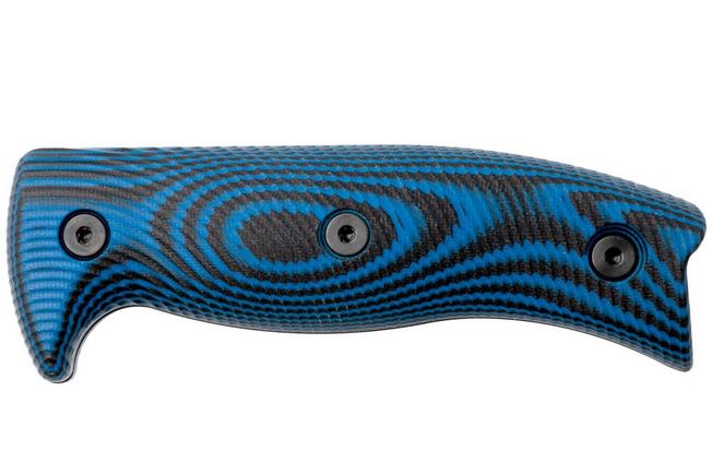 Afbeelding voor ESEE-6 scales EE-ESEE6-3D-008, 3D Blue Black G10, greepschalen