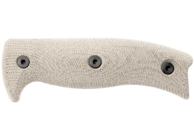 Afbeelding voor ESEE-6 scales EE-ESEE6-3D-017, 3D Green Canvas Micarta, greepschalen