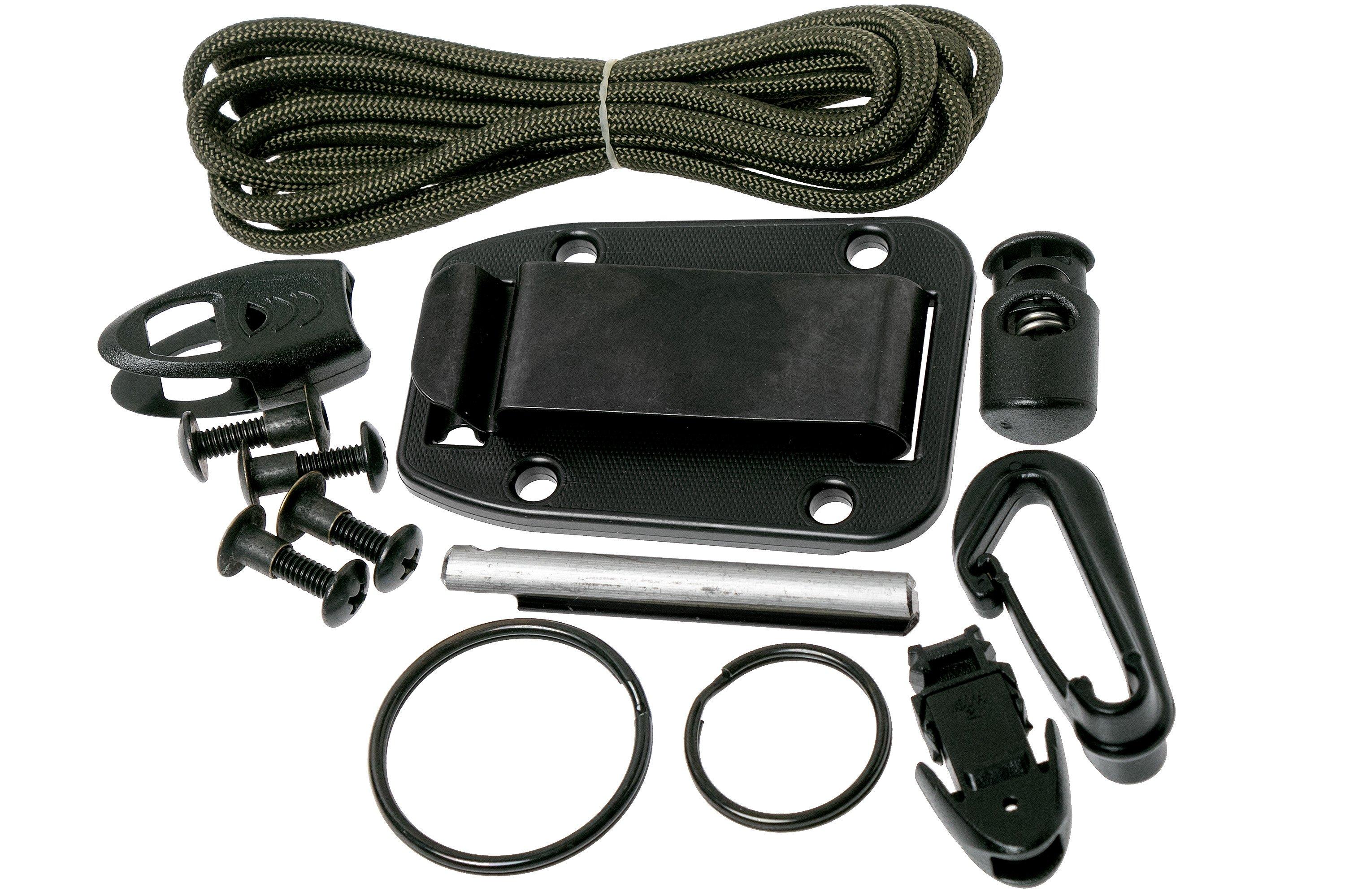 ESEE Logo School Of Survival Black Adventure Pocket Survival Kit - Foto 7