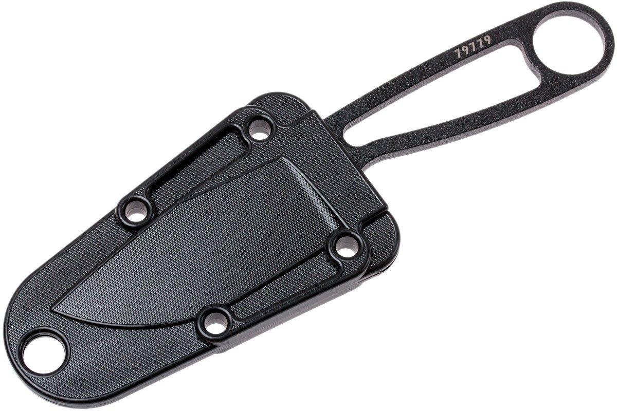 ESEE Izula Schwarz IZULA-B Neck Knife inkl. schwarze Scheide ...
