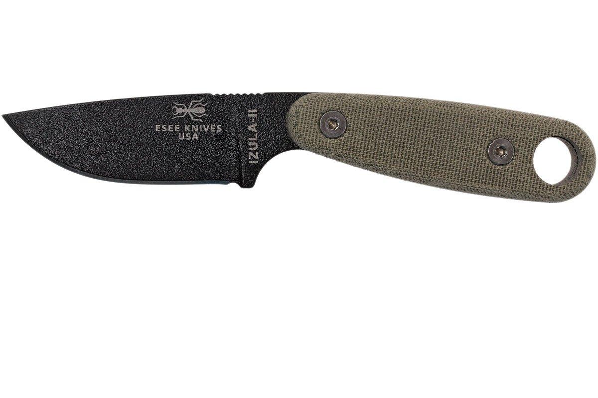 ESEE Knives Izula II Kit black, IZULA-II-B-KIT | Advantageously ...