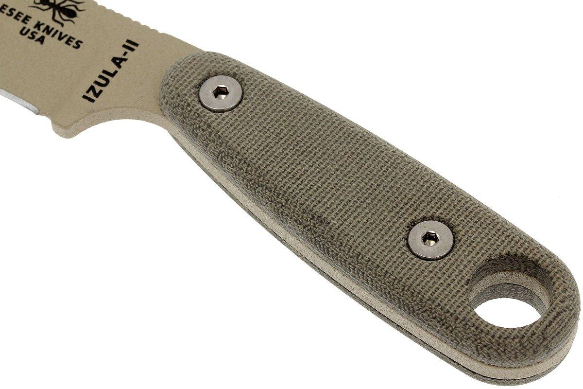 ESEE Knives Izula II Desert Tan, IZULA-II-DT | Advantageously shopping ...