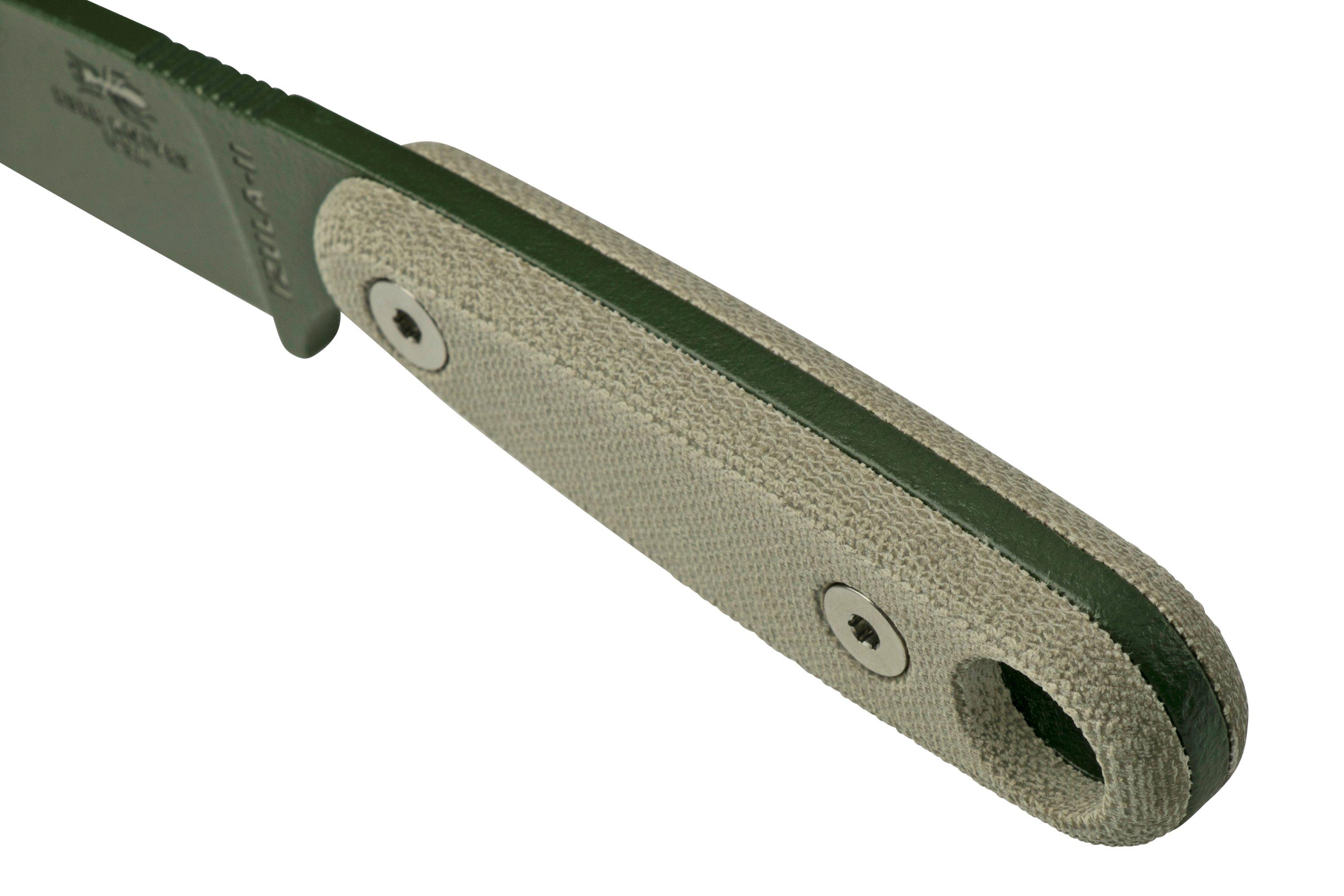 ESEE Izula II OD Grün IZULA-II-OD Survivalmesser inkl. schwarze Scheide ...