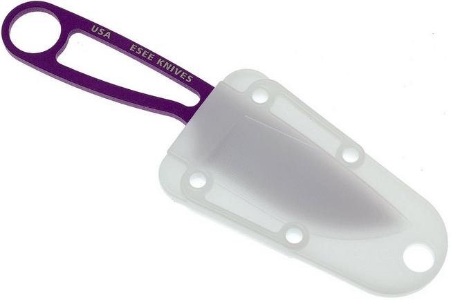 ESEE Izula - Purple Knife - Black Molded Sheath - DLT Trading
