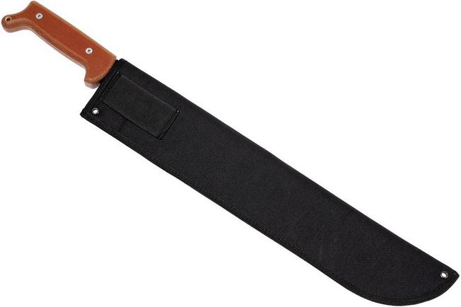 Tramontina 18 in. 6-Piece Machete with Carbon Steel Blade and Wood Handle with Nylon Sheath