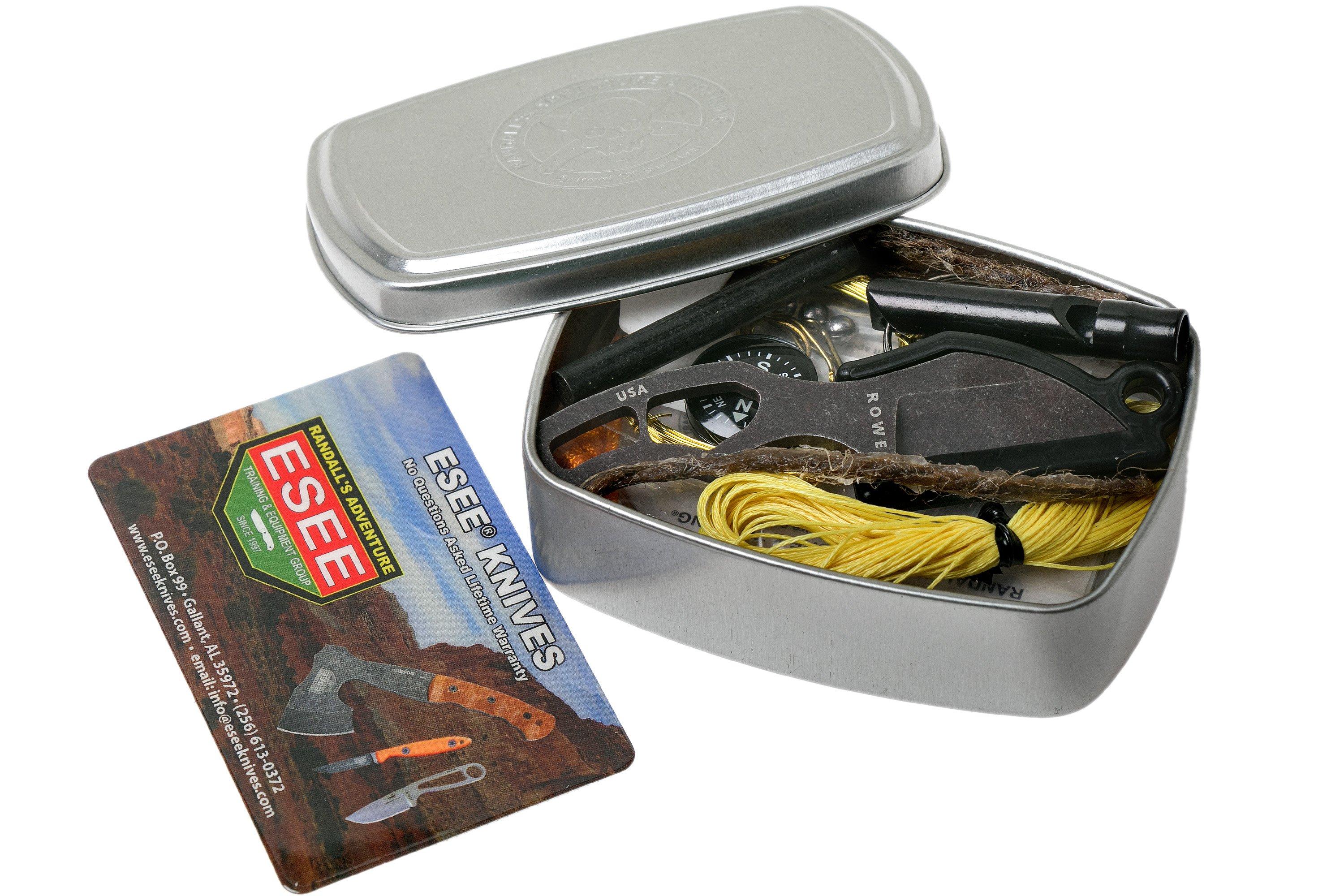 ESEE Pinch Kit survival kit Advantageously shopping at Knivesandtools