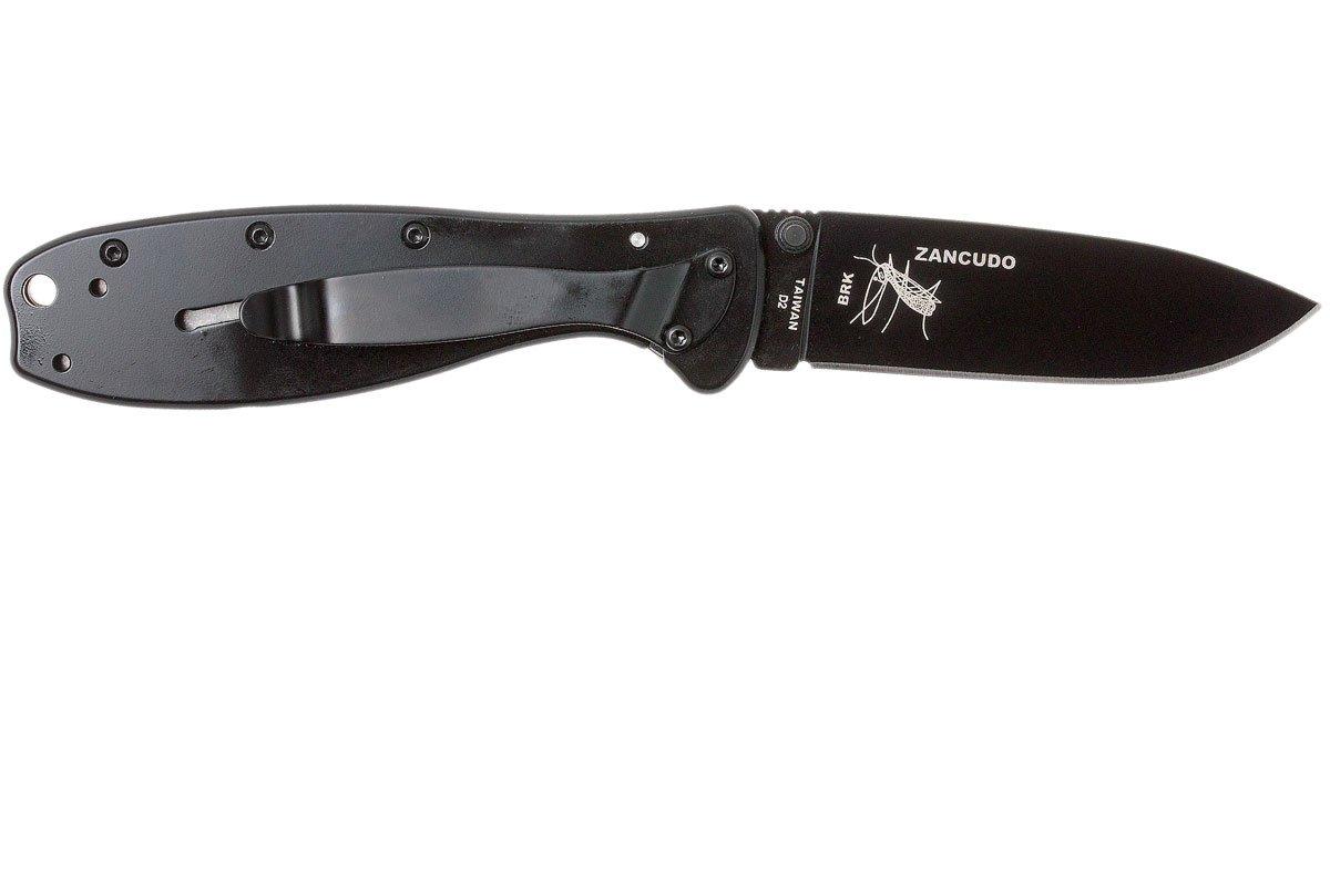 ESEE Knives Zancudo D2 OD-Grün-Schwarz, BRKR2ODB Taschenmesser ...