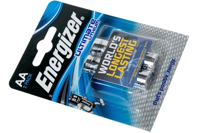 Energizer Ultimate Lithium AA Batteries (1.5V, 3500mAh, 8-Pack)