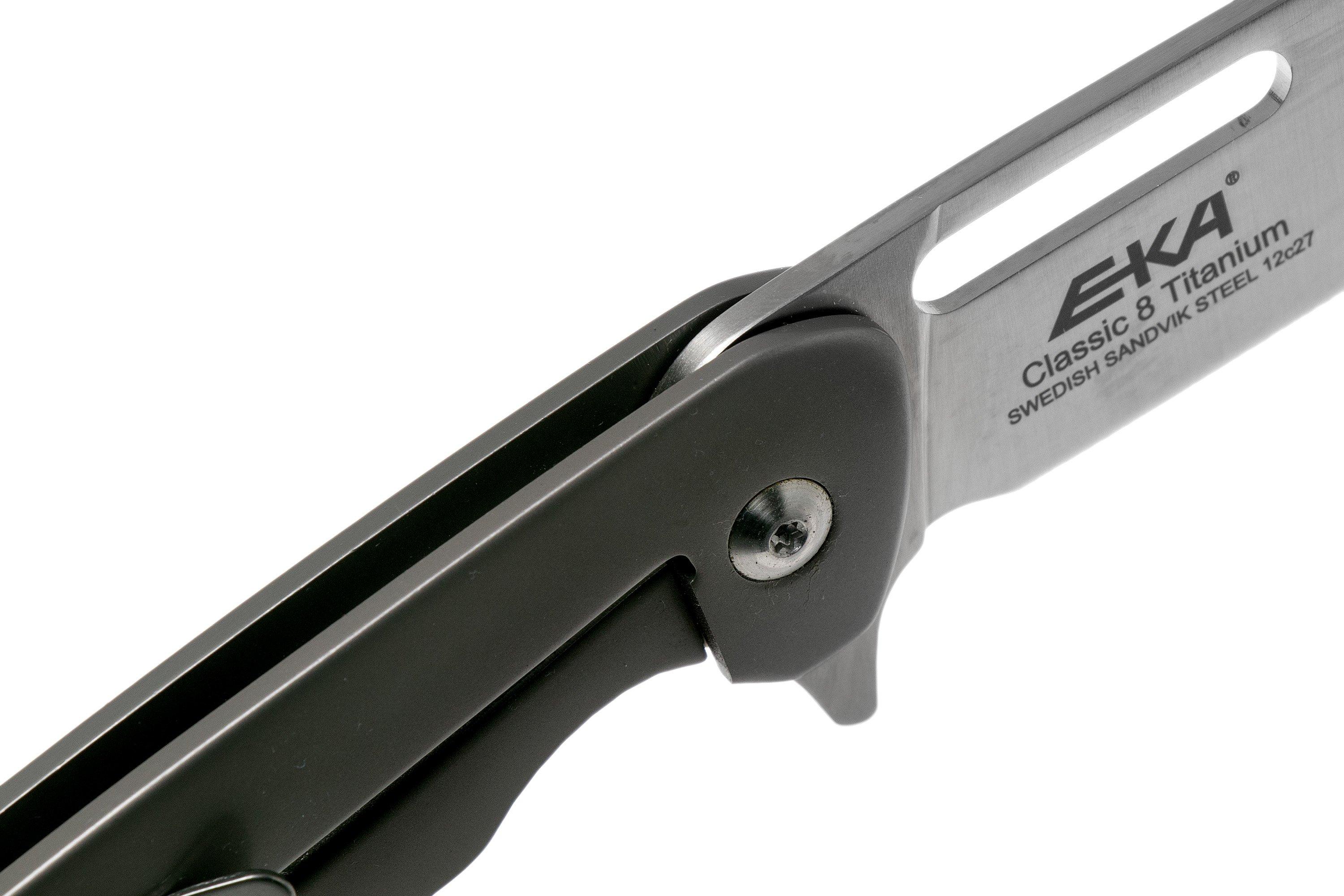 EKA Classic 8 Titanium Coating 100508 pocket knife | Advantageously ...