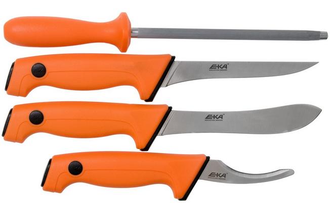 EKA Butcher Set Orange, 730403  Advantageously shopping at