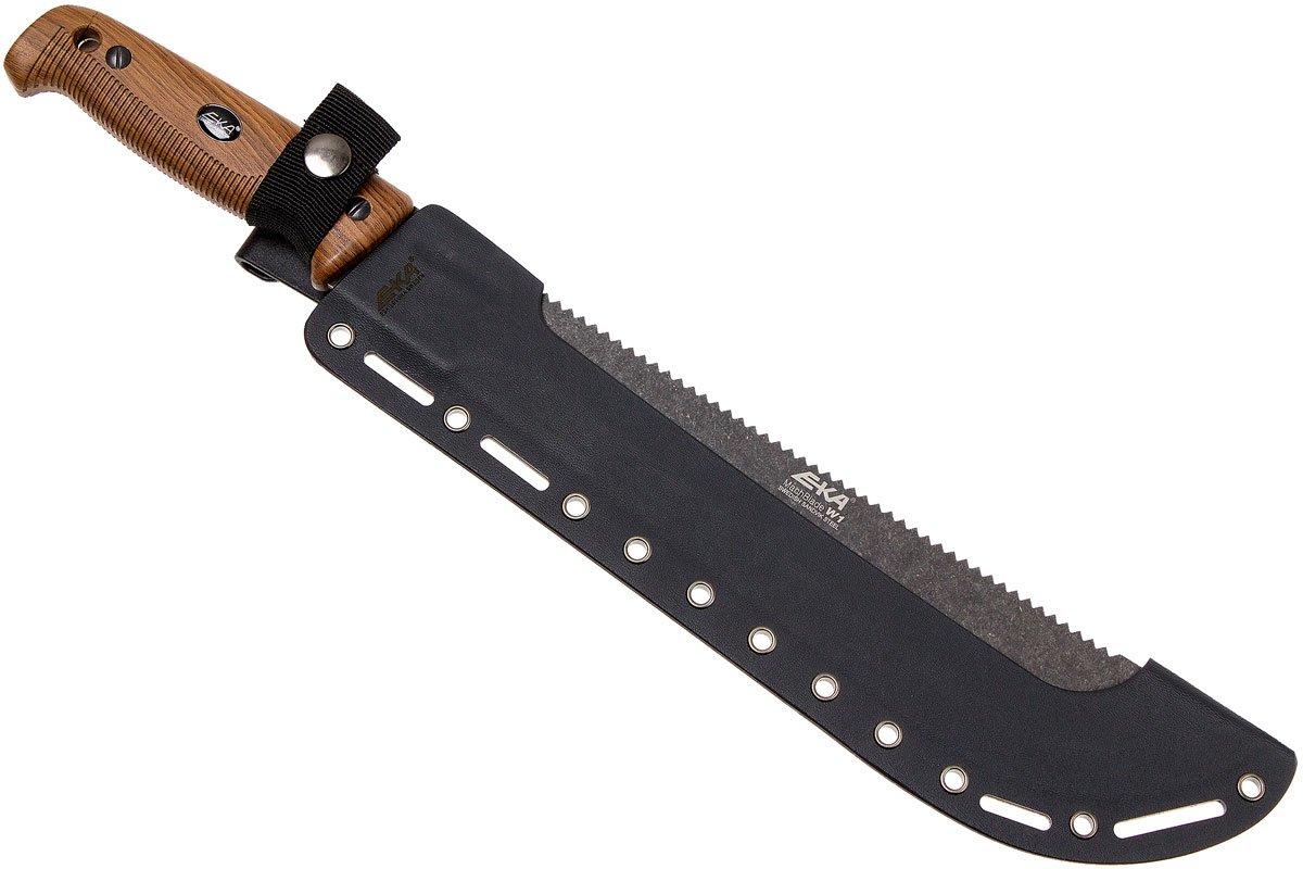 EKA MachBlade W1 machete, G10 wood pattern, 814602 | Advantageously ...