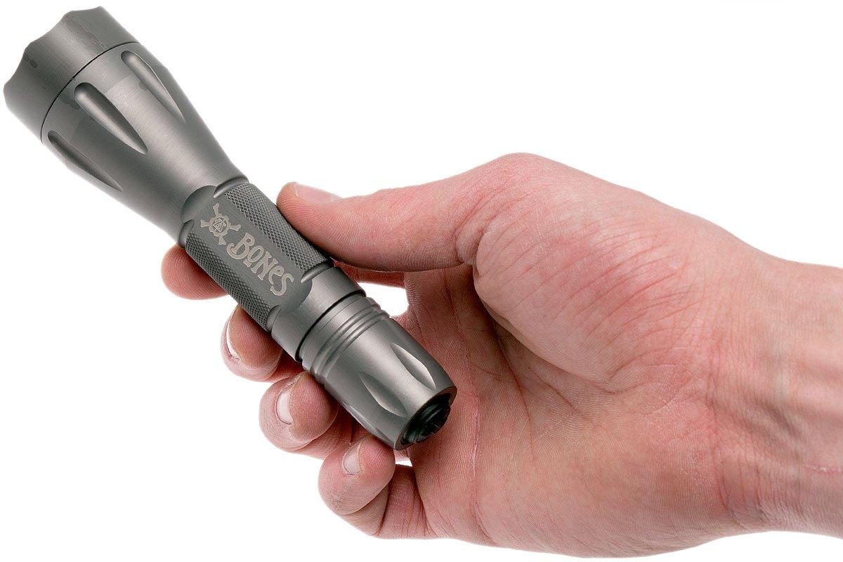 Elzetta Bones torch, clickable switch, 18650-compatible