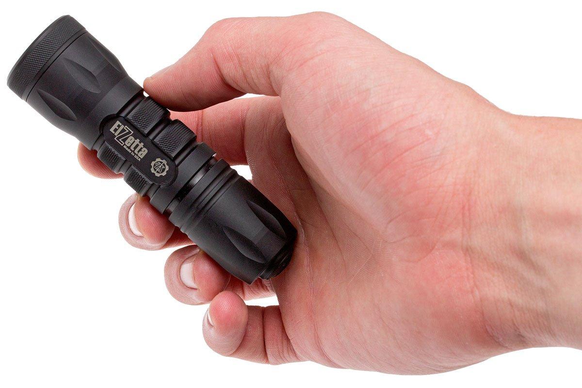 Elzetta Alpha A113 LED torch, high/low switch | Advantageously 