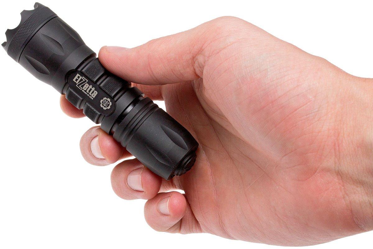 Elzetta Alpha A323 LED-Taschenlampe, high/low-Schalter, Flooder ...