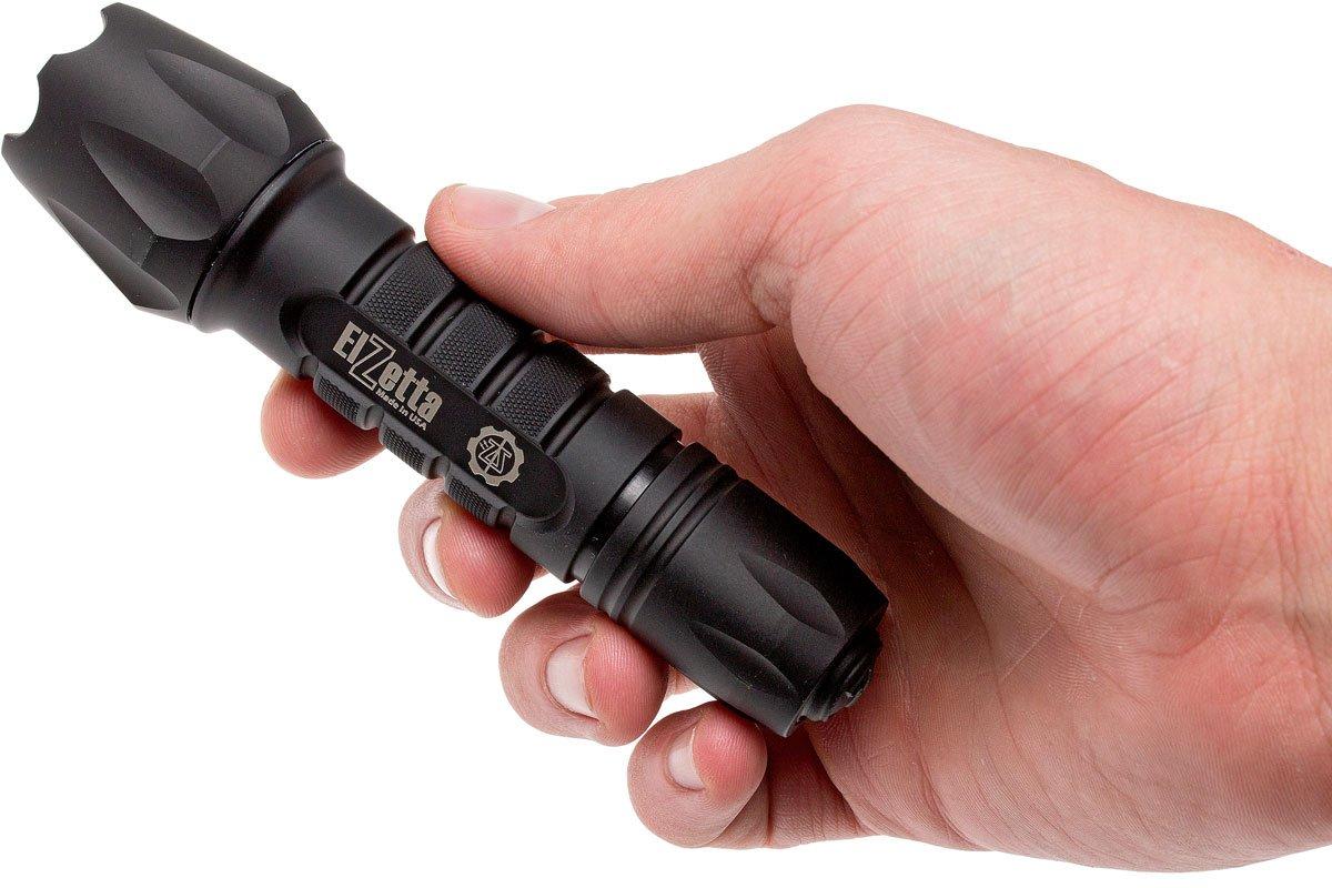 Elzetta Bravo B313 LED torch, high/low switch | Advantageously 