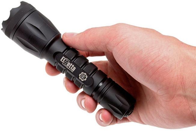 Elzetta Bravo B333 LED torch, high/low switch, AVS Cree XM-L2 ...