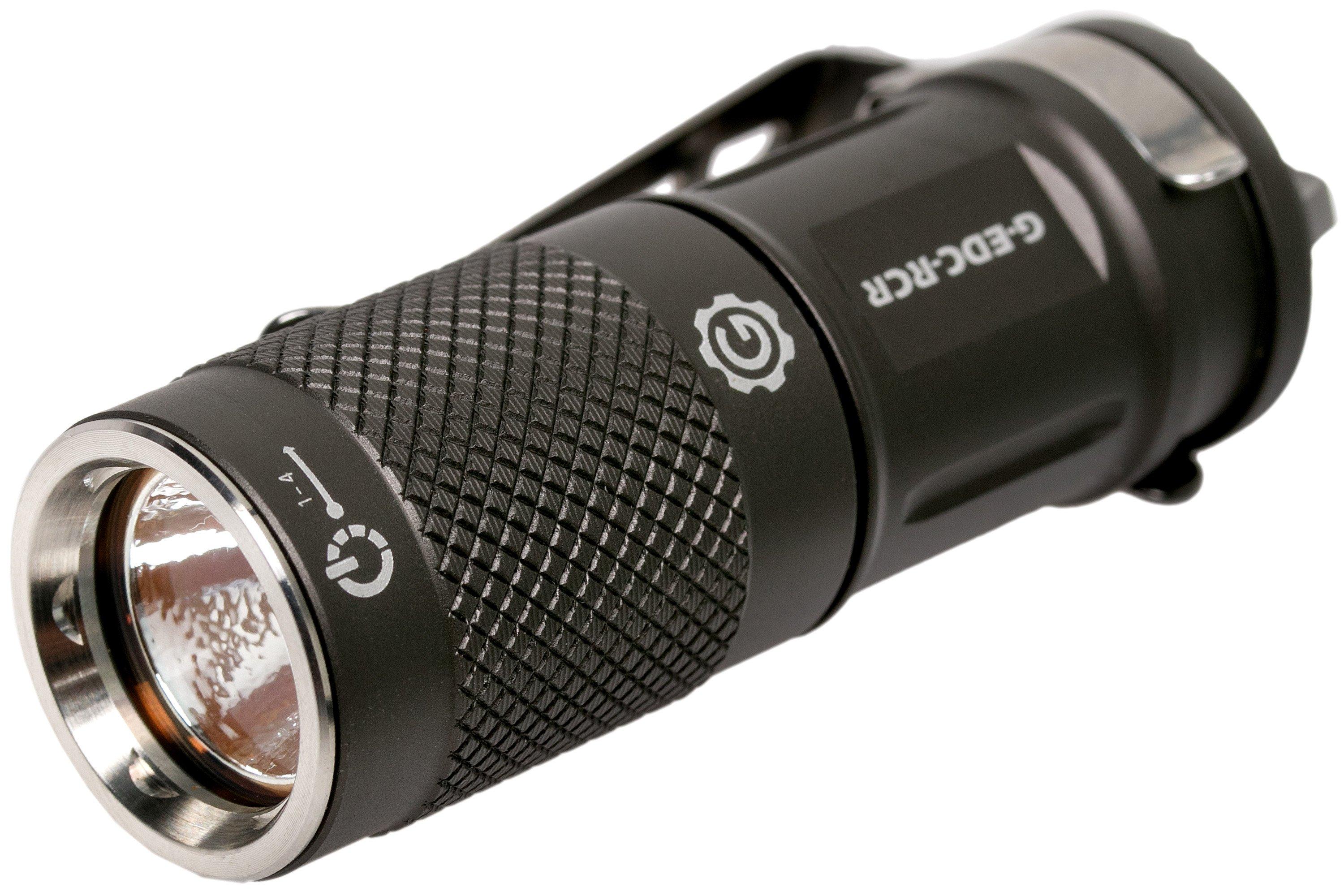 Elzetta GLine EDC RCR flashlights, 510 lumens Advantageously