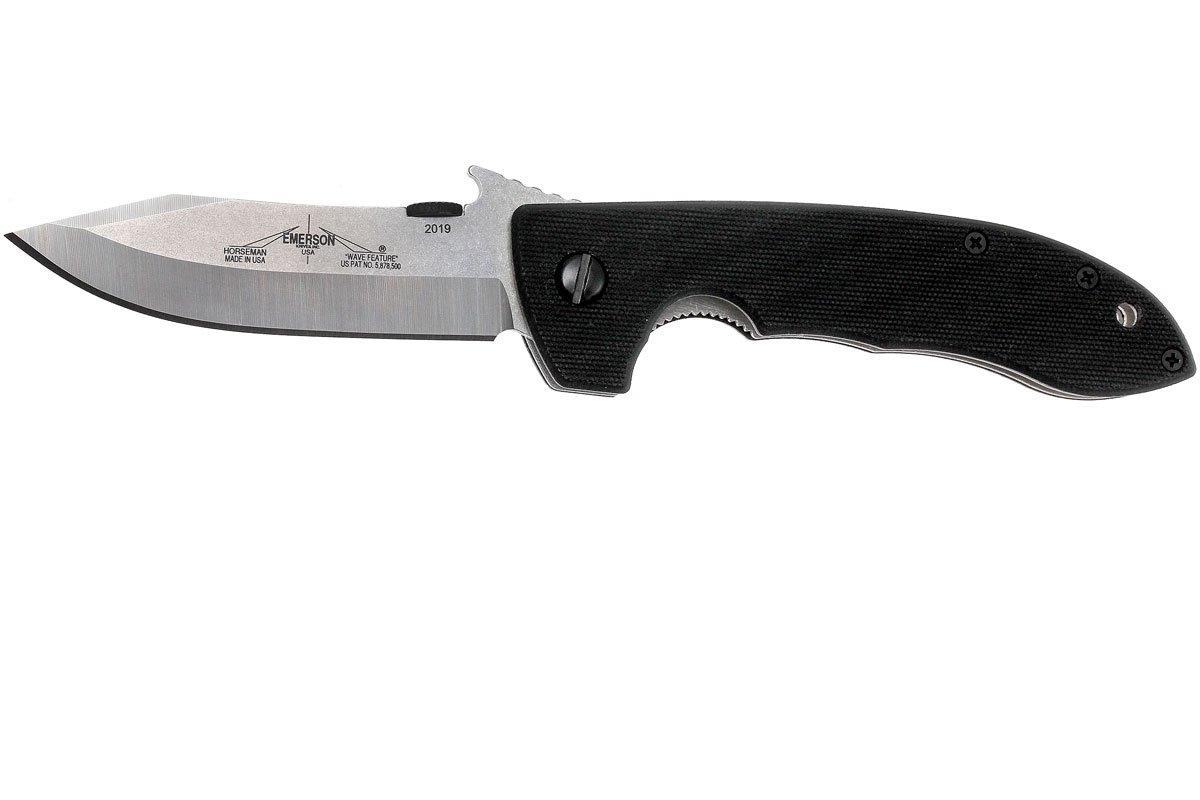 Emerson Mini CQC8 Horseman plain edge, stonewashed Voordelig kopen