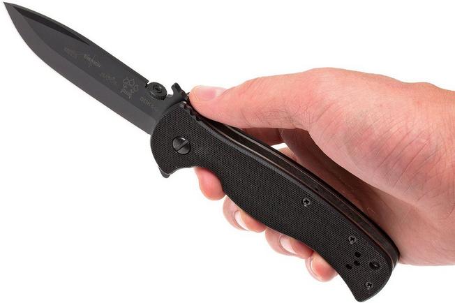 Image for Emerson Sheepdog Spearpoint Black, BT Plain Edge