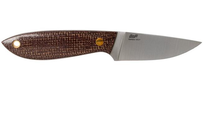 TOPS Knives Bushcraft Leather Belt Pouch (Brown) SHL-LBP-01