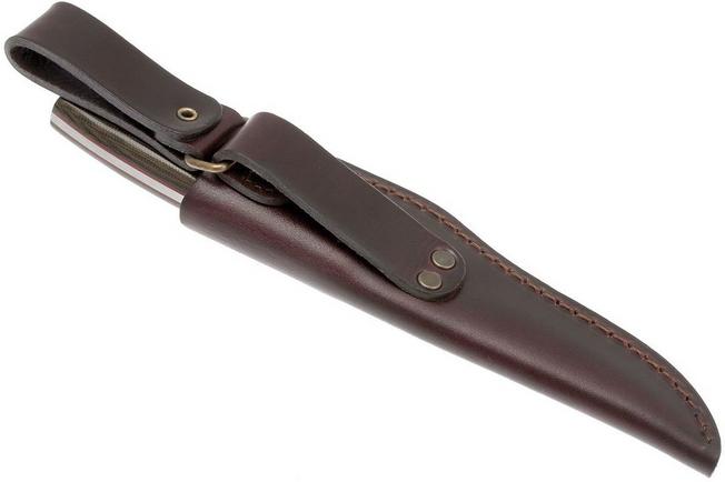 Image for Enzo Trapper 95 - O1 Scandi - Green Canvas Micarta-2014-813
