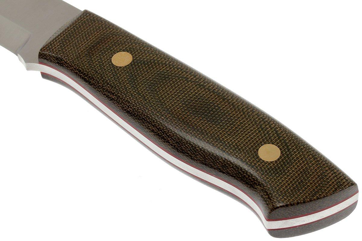 Enzo Trapper 95 - D2 Scandi- Green Canvas Micarta - 2016 ...